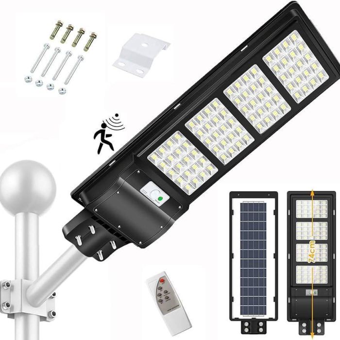 Lámpara solar led para exterior