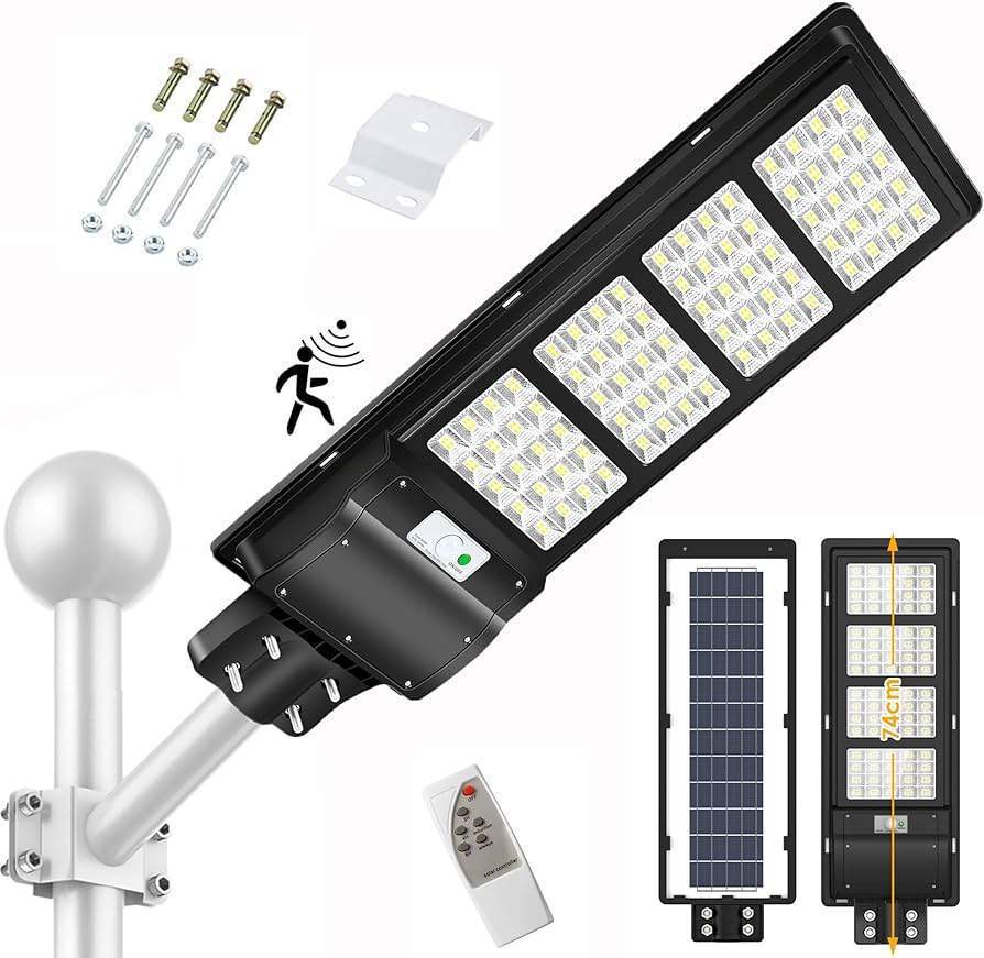 Lámpara solar led para exterior