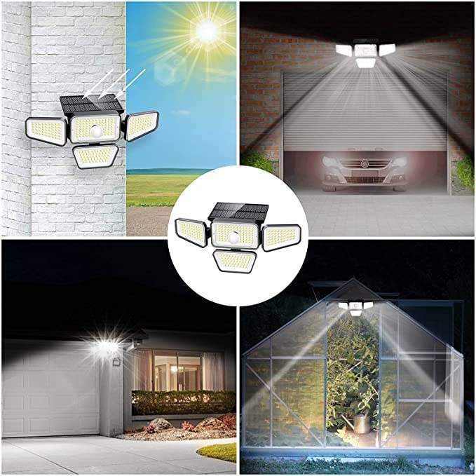 Lámpara solar para exterior 270 Led (LSE-270LED-3000)