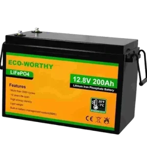 BATERÍA ECOWORTHY LIFEPO4 12.8V 200AH (ECO-LITIO-200)