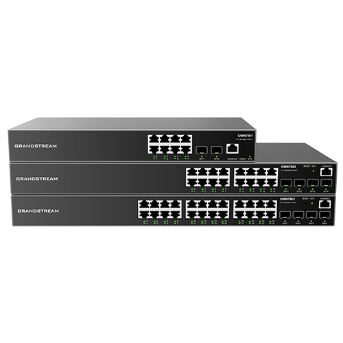 Grandstream Switch 8G PoE af/at 120W