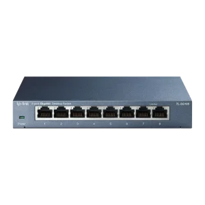 Switch Tplink Gigabit 8 P 100/1000 Mbps Metálico